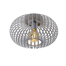 Lucide plafondlamp Manuela, grijs