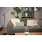Lucide vloerlamp Anselmo led, zwart