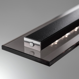 Fischer&honsel hanglamp Tenso TW led, zwart incl. pushdimmer