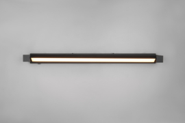 Trio lighting wandlamp Fabrizio led, zwart 80 cm IP44