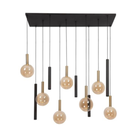 Lucide JOSIANE - Hanglamp - 7xG9 - Zwart