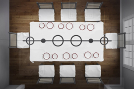 Helestra  hanglamp Kairos led, mat zwart