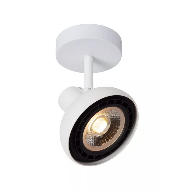 Lucide plafondspot Sensas led, 1-lichts wit