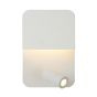 Lucide wandlamp Boxer led, wit