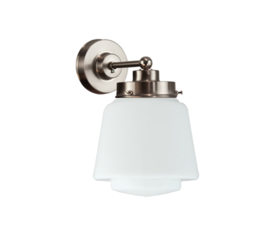 Old timerlight wandlamp Dop, opaal glas