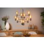 Lucide hanglamp Leanne, 10-lichts zwart