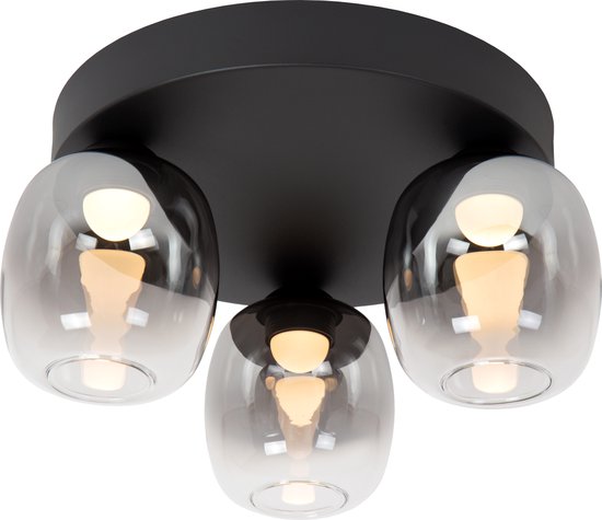Lucide plafondlamp Taminoo led, 3-lichts zwart