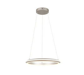 Trio lighting hanglamp Amador led, mat nikkel