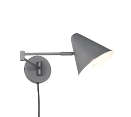 Trio lighting wandlamp Cosima, antraciet