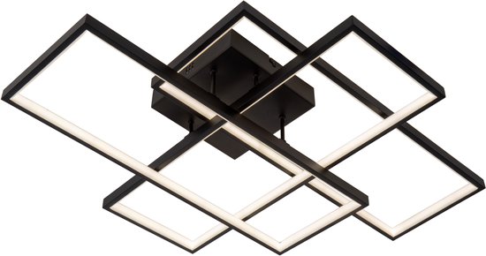 Lucide plafondlamp Lokero led, zwart