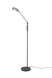 Vloerlamp Franklin led, 1-delig antraciet