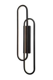 Lucide THELMA - Wandlamp - LED Dimb. - 1x35W 2700K - Zwart
