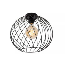Lucide plafondlamp Danza, zwart