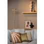 Lucide vloerlamp Celeste led, mat goud-messing