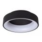 Lucide plafondlamp Mirage led, zwart 38 cm