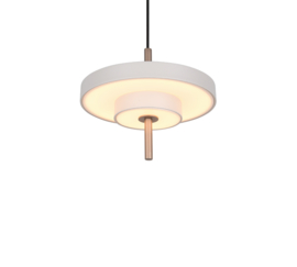 Trio lighting hanglamp Keaton led, warm grijs