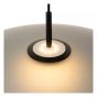 Lucide hanglamp Menga led, fumé 60 cm