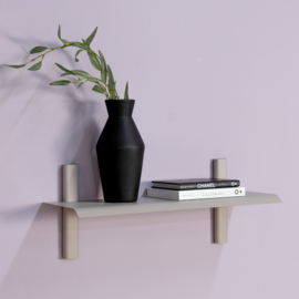 Spinder design wandplank Hola 2, silky taupe