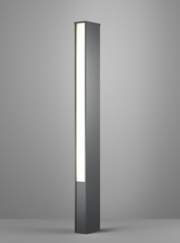 Helestra buiten vloerlamp Tendo led, graphit IP55