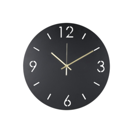 Spinder design TIME Ø 40 Klok, zwart