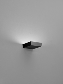 Helestra wandlamp Cor led, mat zwart