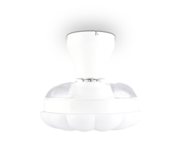Trio lighting plafond ventilator Boras led, wit incl. remote