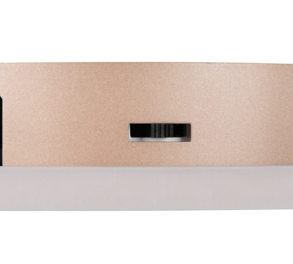Trio lighting plafondlamp Calle led, bruin