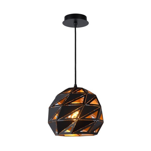 Lucide hanglamp Malunga, zwart