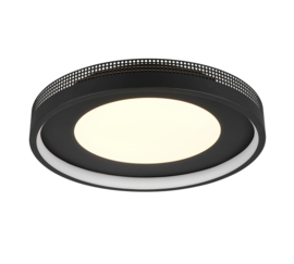 Trio lighting plafondlamp Solea led, mat zwart
