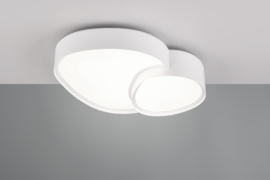 Trio lighting plafondlamp Rise led, wit incl. afstandsbediening 43 cm