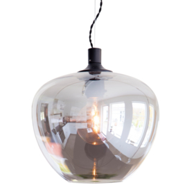 By Rydéns hanglamp Bellissimo, smoke glas incl. licht bron