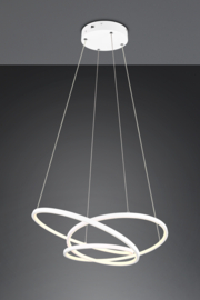 Trio lighting hanglamp Darvin led, wit incl. switch dimmer 64 cm