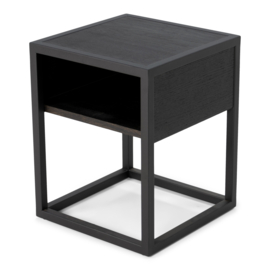 Spinder design DIVA ONE-NIGHTSTAND nachtkastje, zwart zwart