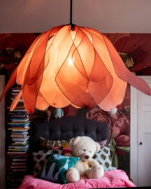By Rydéns hanglamp Lou lou, roze 80 cm
