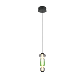 Trio lighting  hanglamp Minerva led, 1-lichts multicolor