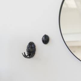 Spinder design Kapstok Bug, zwart