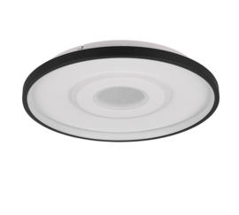 Trio lighting plafondlamp Nazar led, zwart