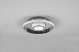 Trio lighting plafondlamp Ascari led, chroom incl. switch dimmer IP44  30 cm