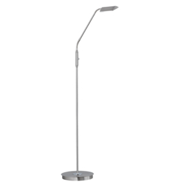 Vloerlamp Cory led, 1-delig mat chroom