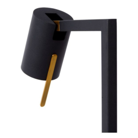 Lucide vloerlamp Lesley, zwart