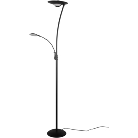 Trio lighting vloerlamp Granby led, 2-lichts zwart
