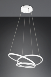 Trio lighting hanglamp Darvin led, wit incl. switch dimmer 64 cm