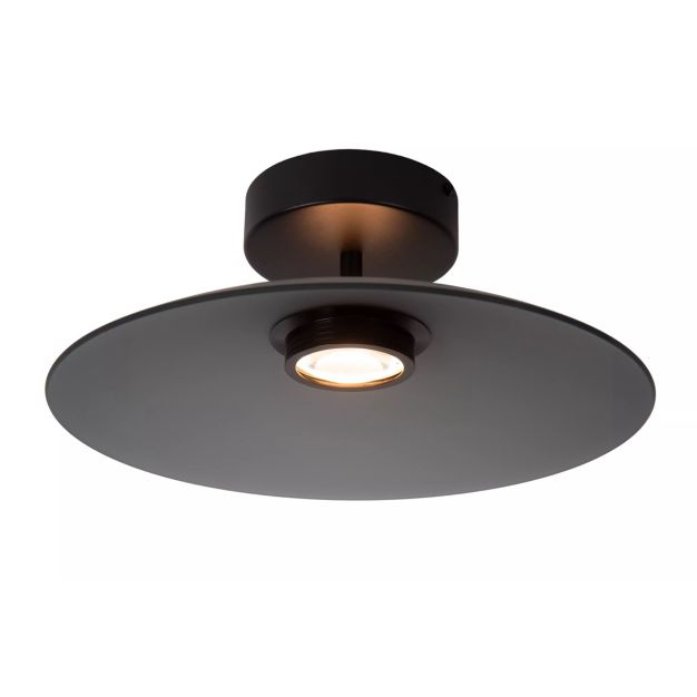 Lucide plafondlamp Menga led, fumé