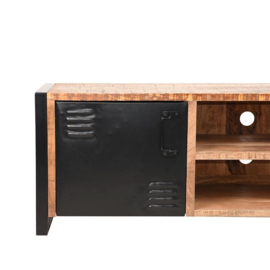 Label 51 Tv-Meubel Brussels, rough mangohout 160 cm