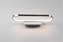 Trio lighting wandlamp Gianni led, chroom met acryl glas 40 cm IP44