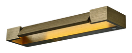 Freelight wandlamp Parete led, brons 40 cm
