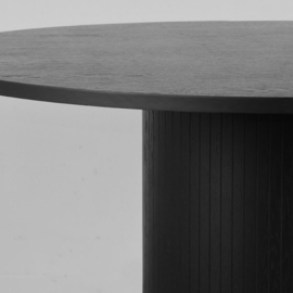 Label 51 Eettafel Oliva, zwart eiken
