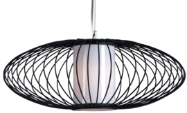 Linea Verdace hanglamp Firefly, zwart 50 cm