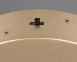 Trio lighting hanglamp Darvin led, goud incl. switch dimmer