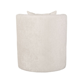 Label 51 fauteuil Evy, stof elegance creme